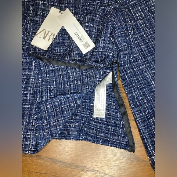 NWT Zara Texture Off-Shoulder Square Neckline, size S. Art 8741 - Picture 4 of 5